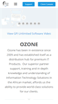 Mobile Screenshot of ozone.co.za